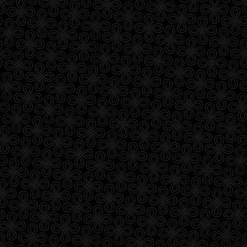 Neutral Seamless Linear Flourish Pattern. 스톡 일러스트