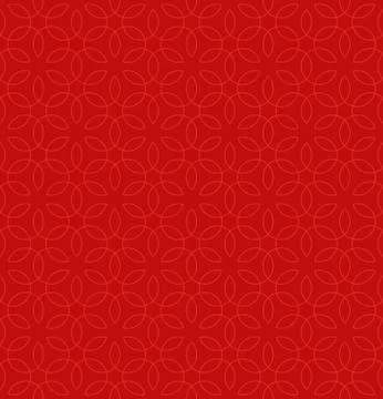 Neutral Seamless Linear Flourish Pattern. イラスト素材