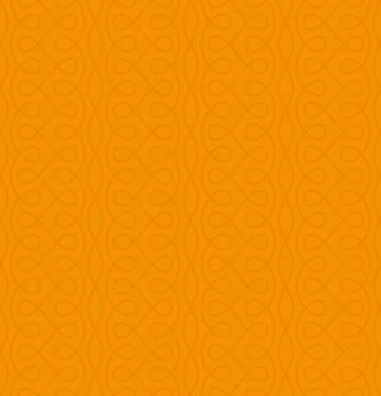Neutral Seamless Linear Flourish Pattern for Retro Design. Illustrazione stock