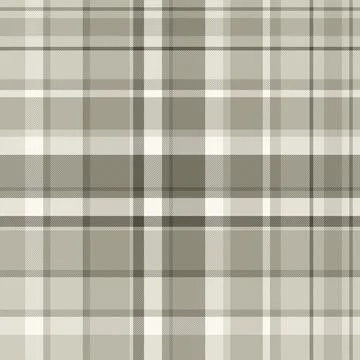 Neutral textile texture pattern, kilt seamless tartan vector. Template fabr.. Stockillustratie