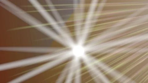 Neutral Tone Light Flare Stock Illustration