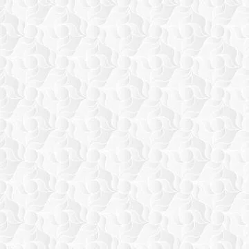 Neutral White Arabesque Texture Stock Illustration