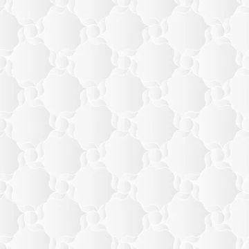 Neutral White Arabesque Texture Stock Illustration
