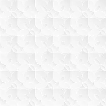 Neutral White Floral Texture Stock Illustration
