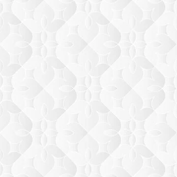 Neutral White Floral Texture Stock Illustration