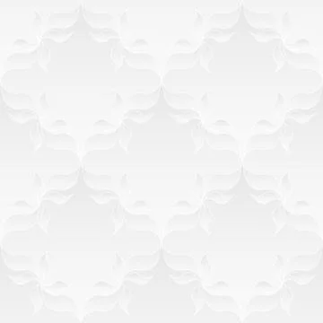 Neutral White Floral Texture Stock Illustration