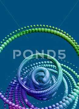 Neutrinos, conceptual artwork Stock Illustration