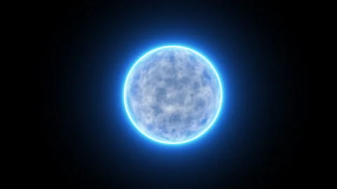 Neutron Star Fly In Space Stock Footage 143827499