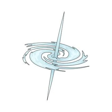 Neutron Star illustration Illustrazione stock