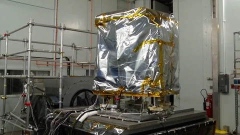 Neutron star Interior Composition Explorer is being tested in laboratory - 2017 Video stock 112262747