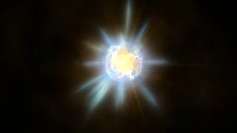 Neutron star or Evolution of stars Stock Footage 74302317