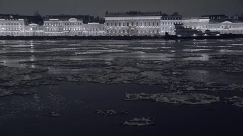 Neva-river Stock Footage 84700655