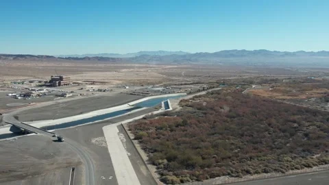 Nevada channel river Stock Footage 301161904