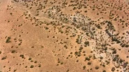 Nevada, Circa 2019.  Aerial Shot Of Abstract Desert Patterns.  Shot From Stock Footage