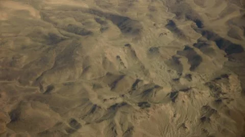 Nevada Desert Aerial View Stock Footage 17028862