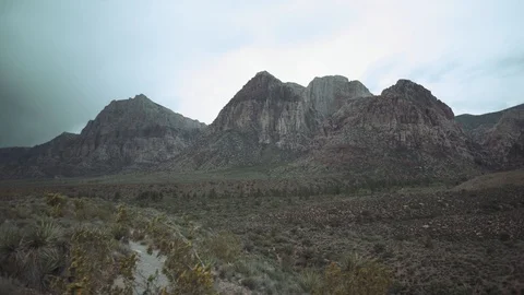 Nevada Desert Motion Stock Footage 97281015
