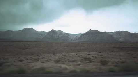 Nevada Desert Motion Stock Footage 105476273