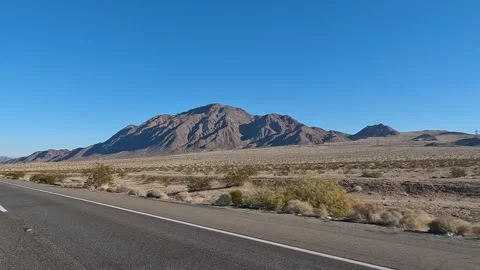 Nevada Desert Mountains 1 Stock Footage 283501638