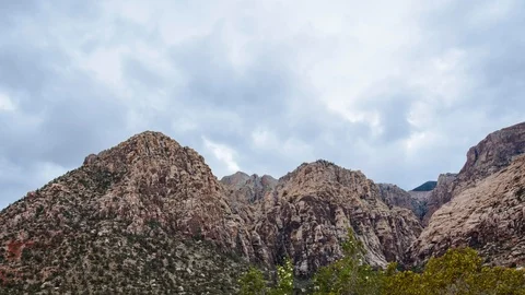 Nevada Desert Timelapse Stock Footage 97281382