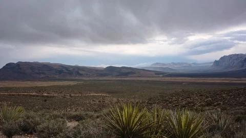 Nevada Desert Timelapse Stock Footage 97281558