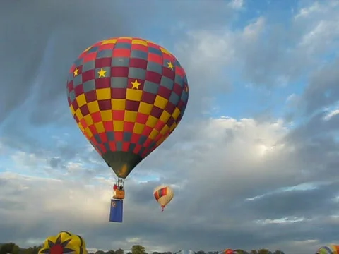 NEVADA FLAG ON BALLOON Видео 595143