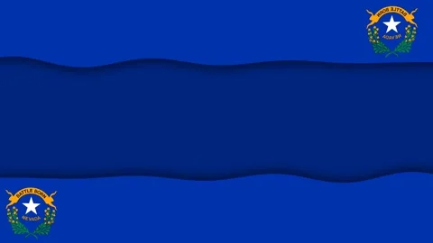 Nevada Native American Day Celebration Background Banner Frame. Stock Footage 342332620