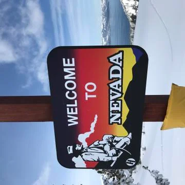 Nevada sign Stock Photos
