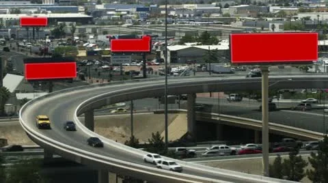 Nevada Signs Stock Footage 22777955