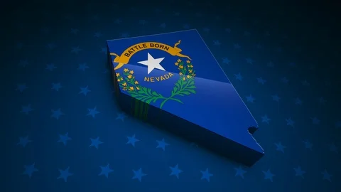 Nevada State Election Background 06 Stock Footage 124620614