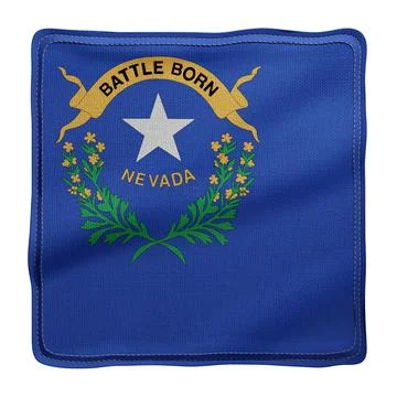 Nevada State flag Stock Illustration