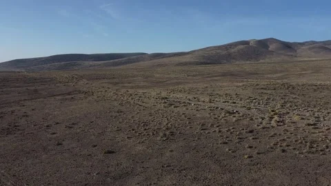 Nevada Virginia Range High drone shot Stock-Footage 142157794