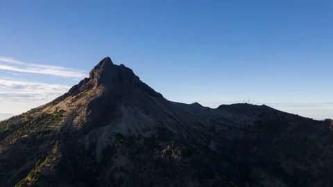 Nevado de Colima drone Time-lapse Stock Footage 232880867