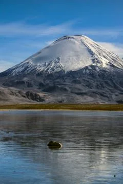 Nevado Sajama Stock Photos