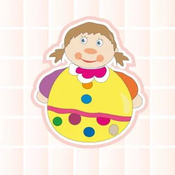 Nevalyashka Stock Illustration