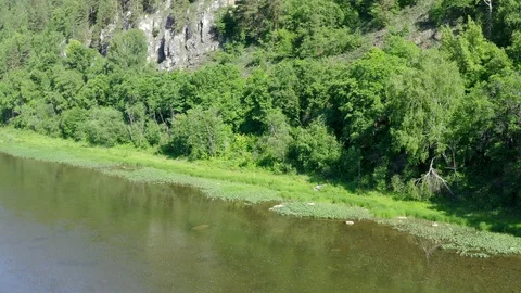 The never ending crane of the rocks. Stock Footage 112329460