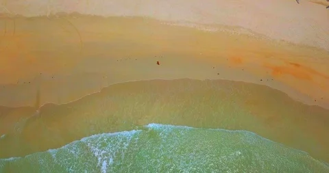 Never ending ocean waves Stock Footage 88681522