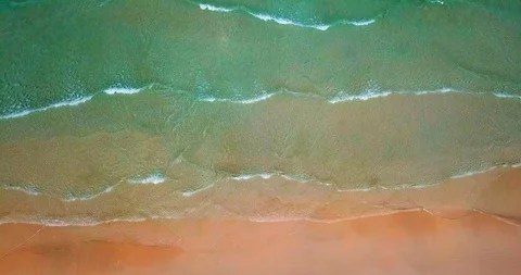 Never ending ocean waves Stock Footage 88718332