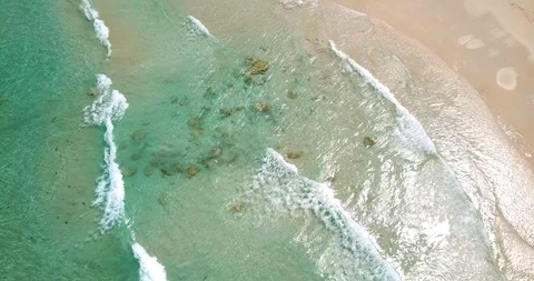 Never ending ocean waves Stock Footage 88754022