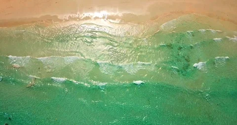 Never ending ocean waves Stock Footage 88756488