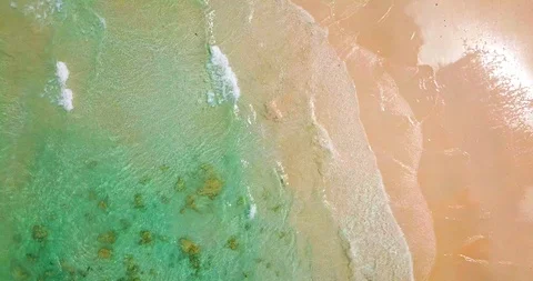 Never ending ocean waves Stock Footage 88756546