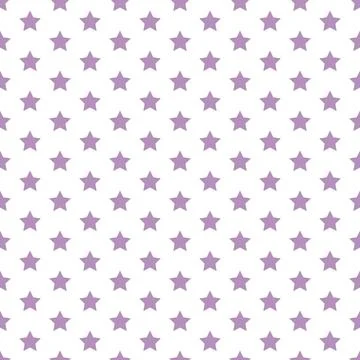 Never ending Stars pattern on white background, pattern, texture Stock Illustration