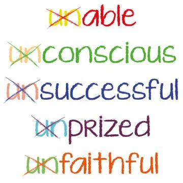 Never negations Stock Photos