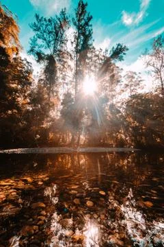 Never Never Creek Stock Photos