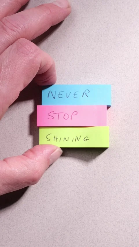 Never Stop Shining Happiness Concept 動画素材 294524921