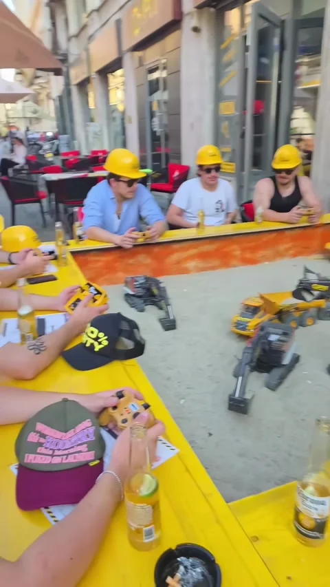 Never Too Old to Play in a Sandbox, Bucharest, Romania - 26 Jun 2026 Stock Footage 342076609