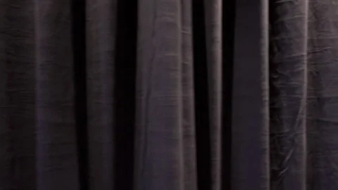 Neverending Black Draperies Stock Footage 262111476