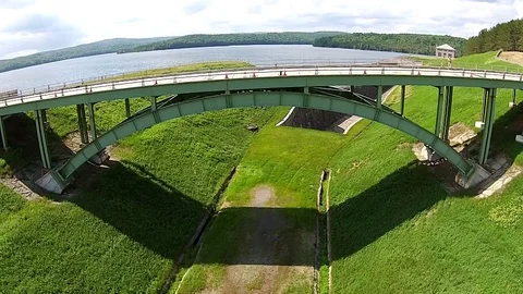 Neversink bridge pull out Stock-Footage 84576530
