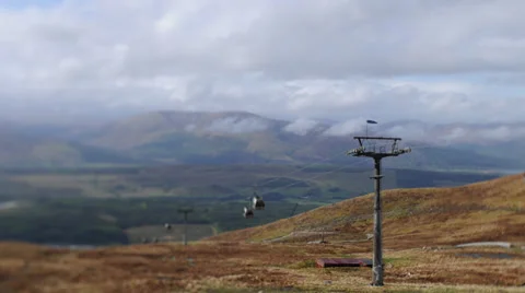 Nevis Cable Car 스톡 동영상 36074362