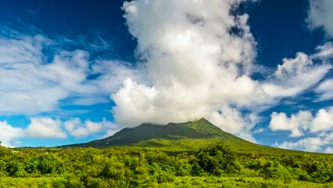 Nevis peak Stock Photos