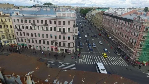 Nevsky prospect Stock-Footage 82360651